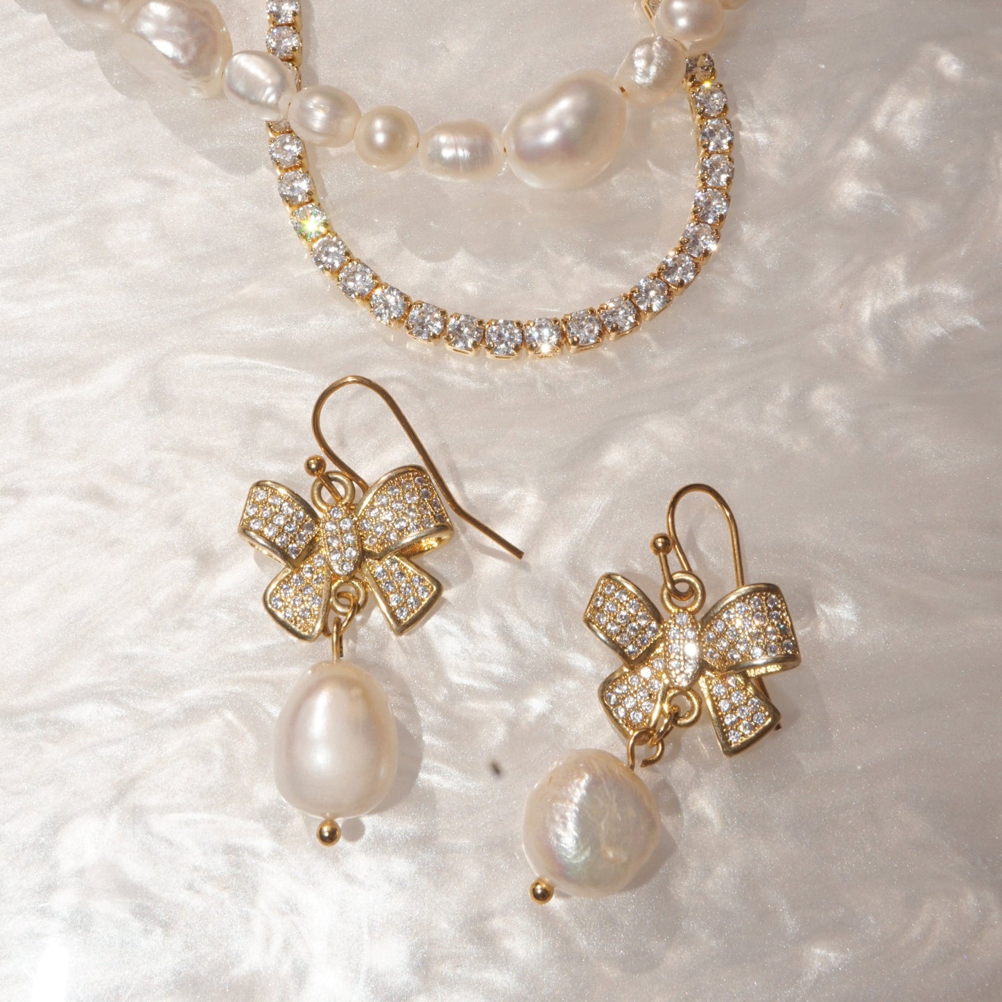 Mariel Bow Earrings