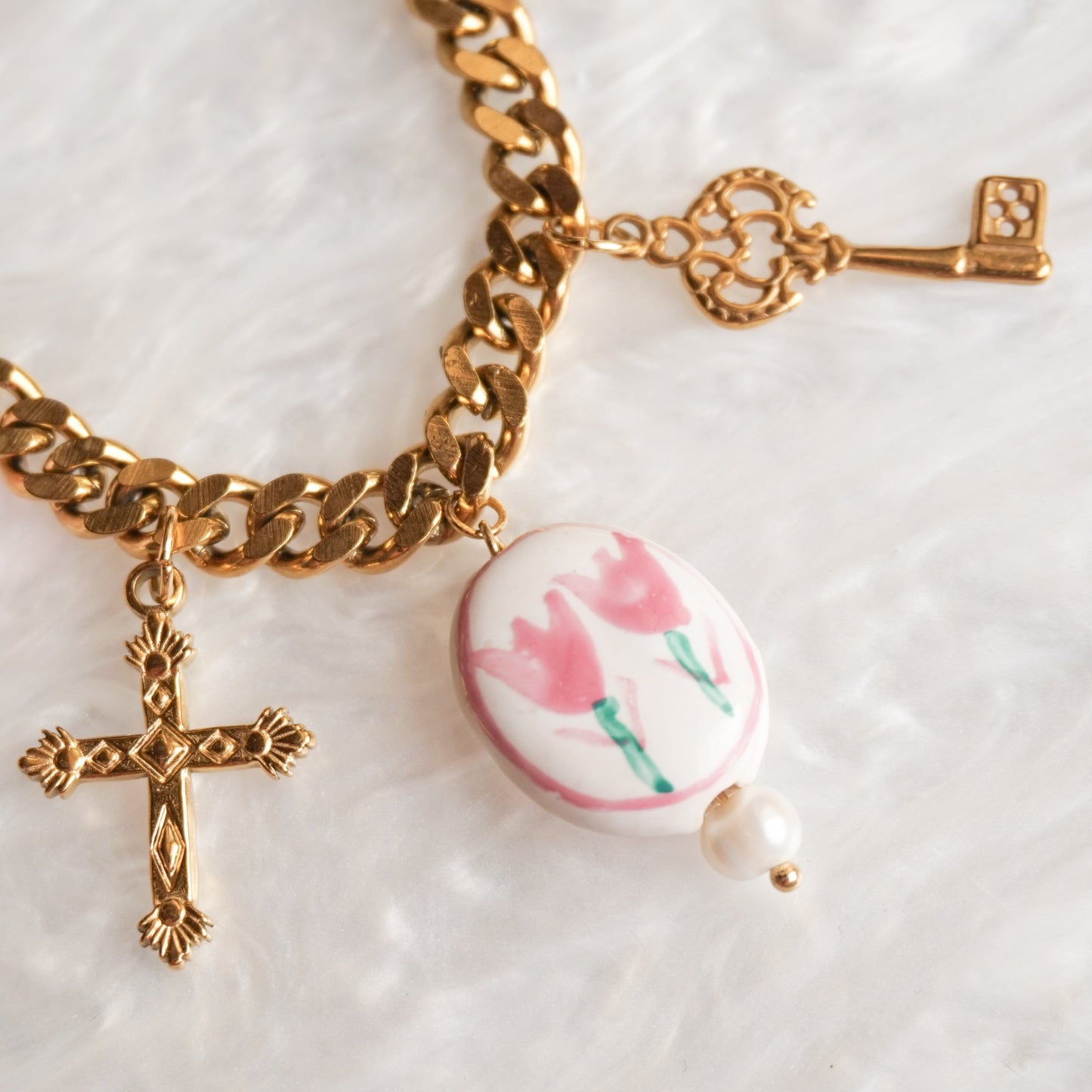 Sevilla Vintage Charm Necklace