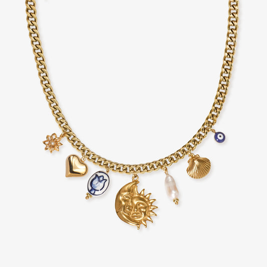 Hydra Charm Necklace
