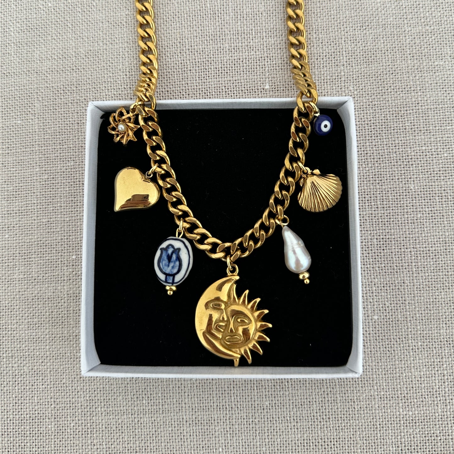 Hydra Charm Necklace