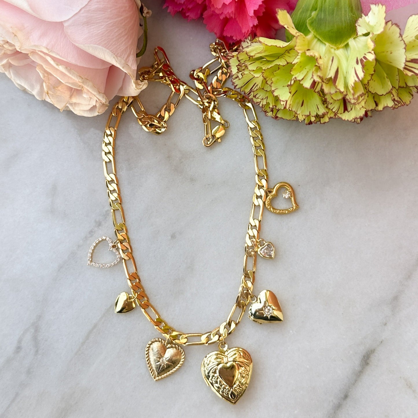 Corazon Vintage Charm necklace