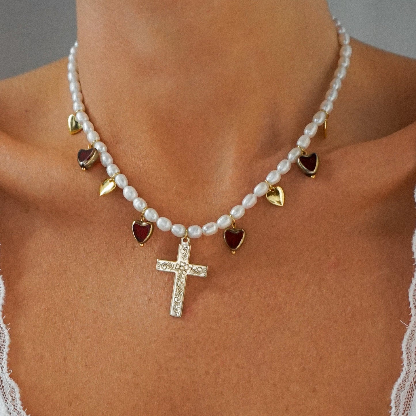 Firenze Vintage Charm Necklace