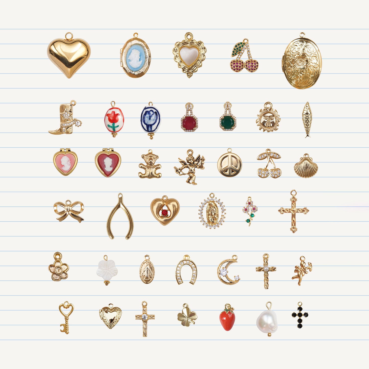 Custom Charm Necklace