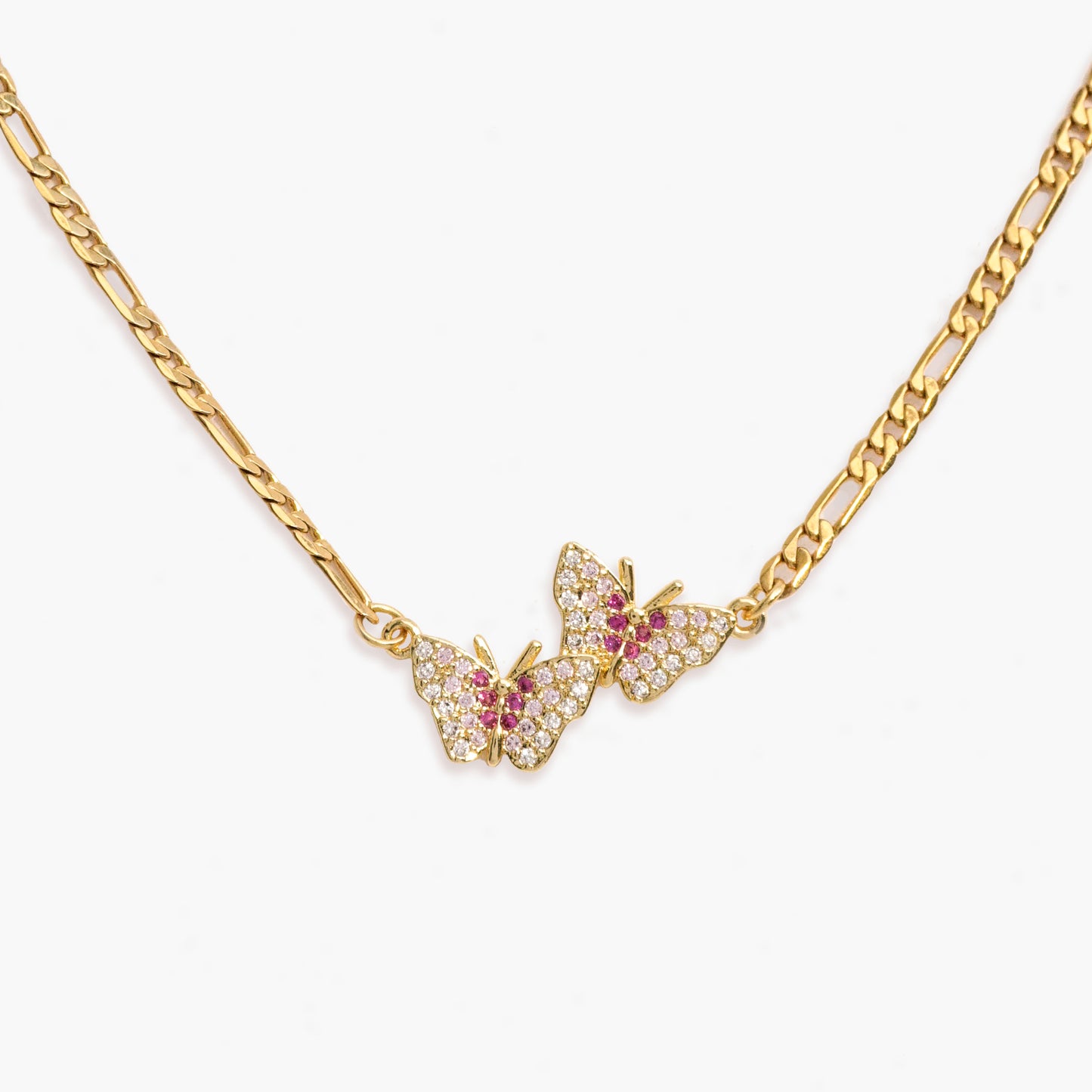 Deux Papillons Choker