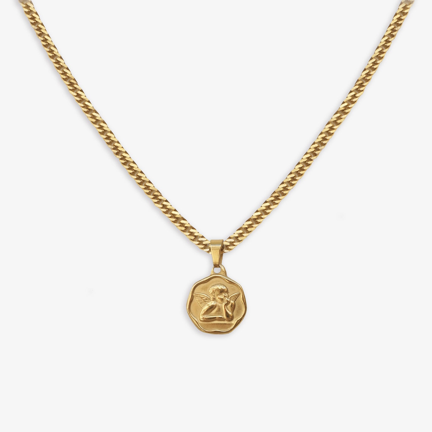 Guardian Coin Pendant