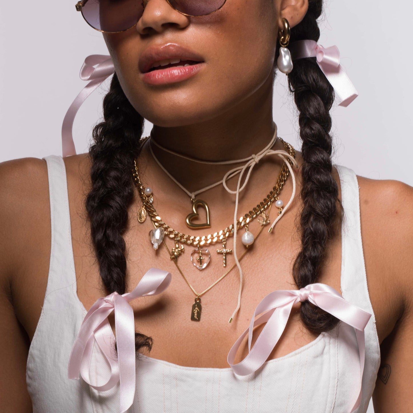 Lover Cord Pendant - Ivory