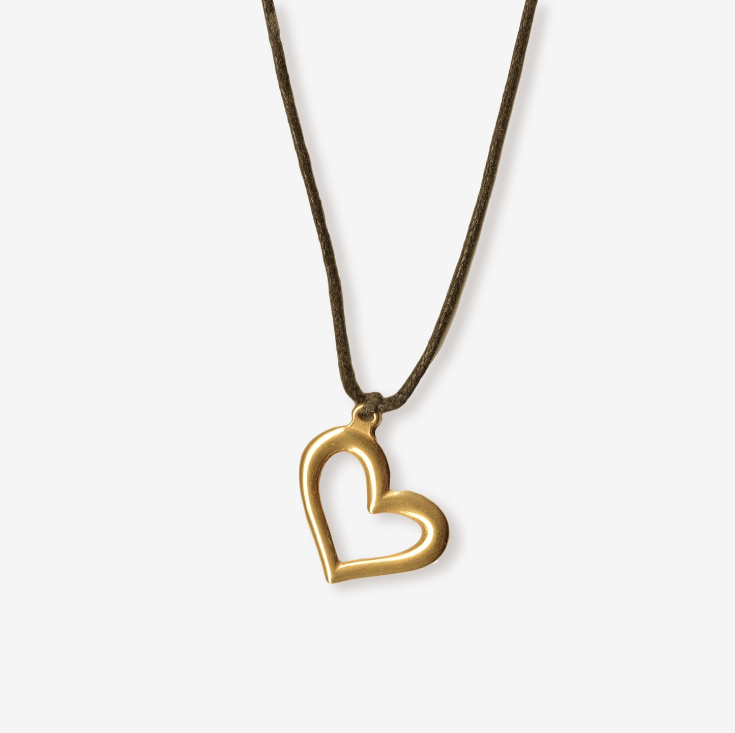 Lover Cord Pendant - Black