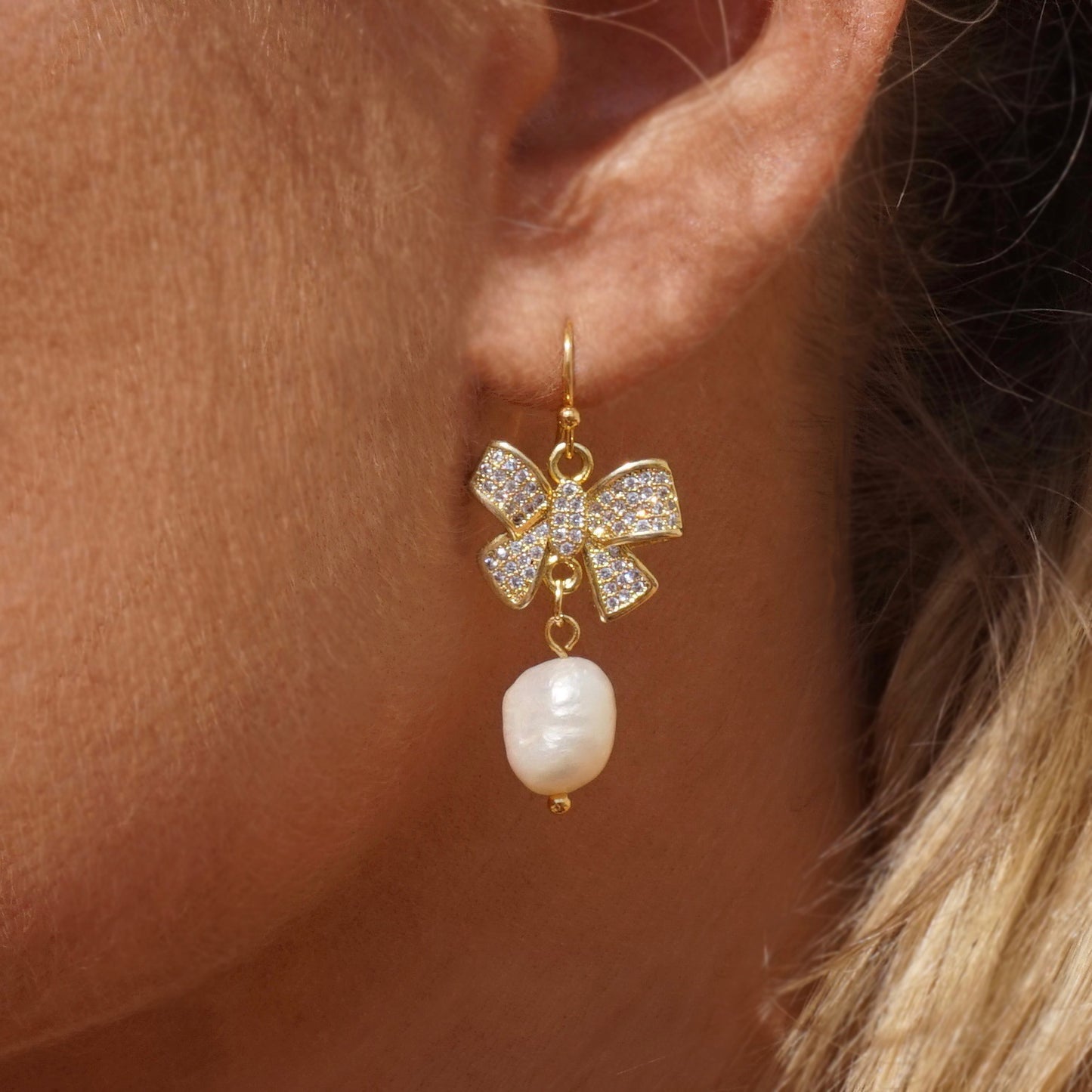 Mariel Bow Earrings