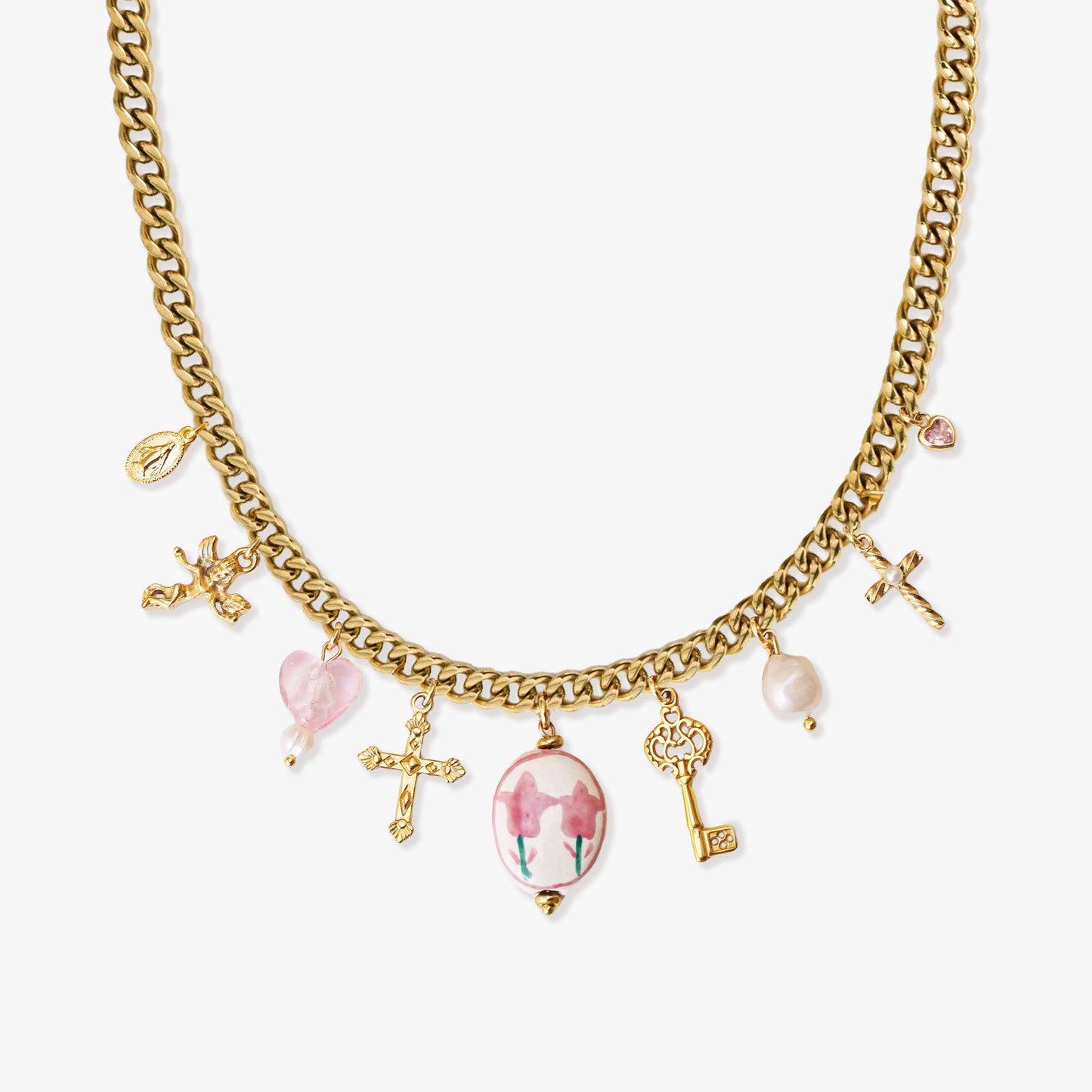 Sevilla Vintage Charm Necklace