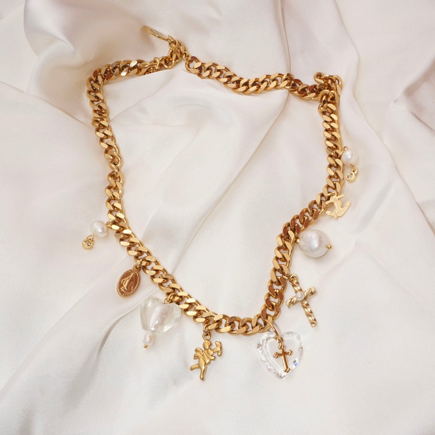 Amalfi Vintage Charm Necklace