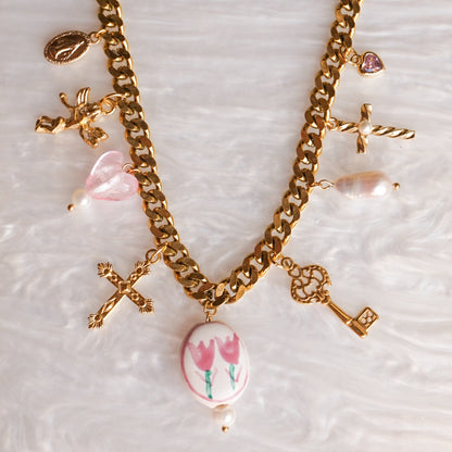 Sevilla Vintage Charm Necklace