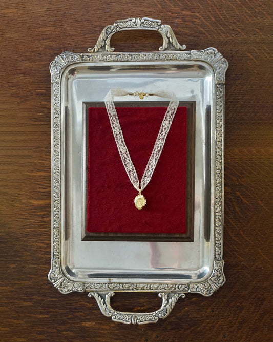 Torchon Lace Whimsy Locket