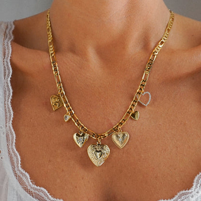 Corazon Vintage Charm necklace