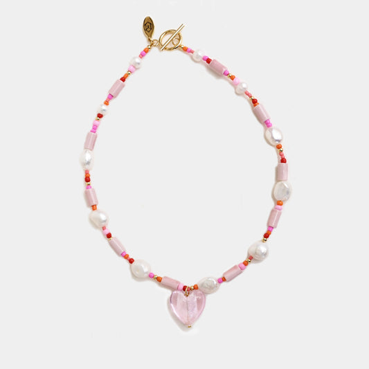 Pink Lemonade Necklace