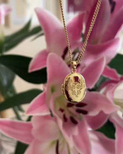 Torchon Lace Whimsy Locket