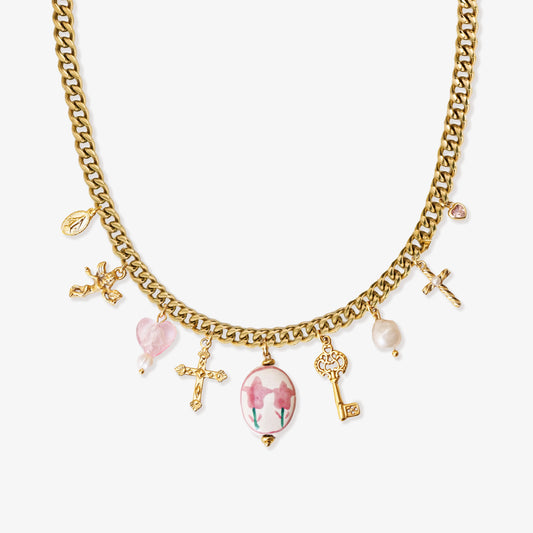 Sevilla Vintage Charm Necklace