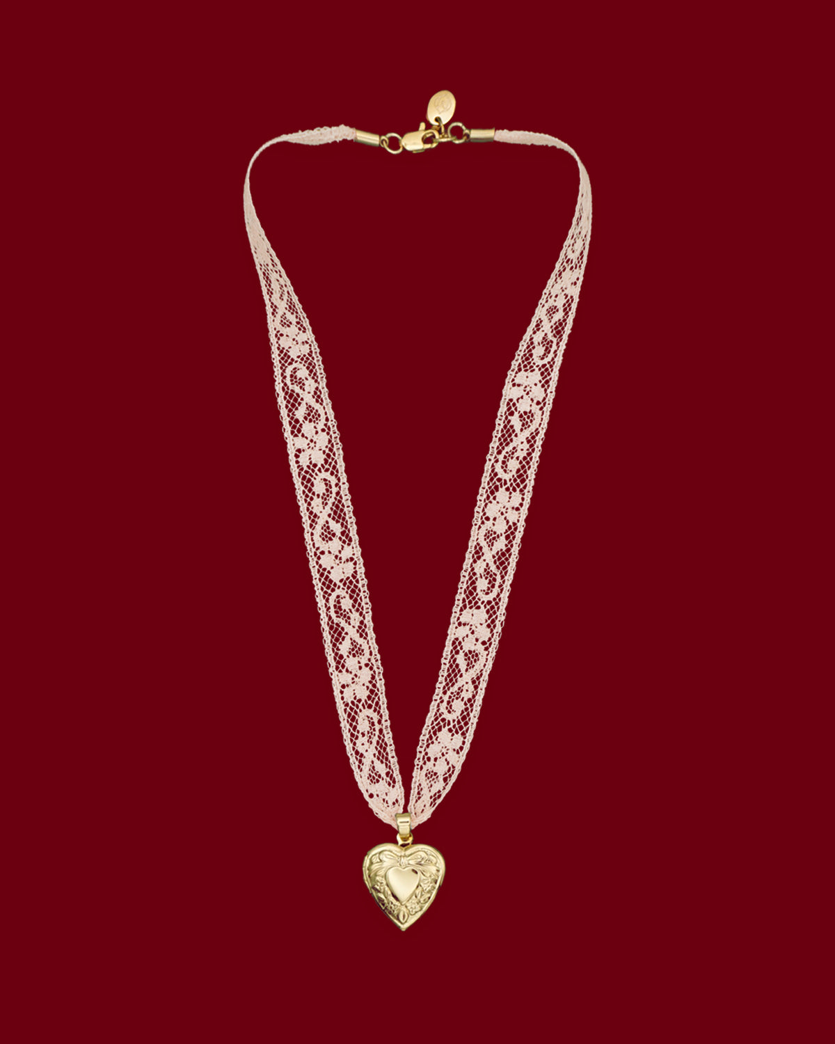 Torchon Lace Memento Locket