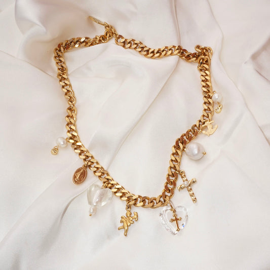 Amalfi Vintage Charm Necklace